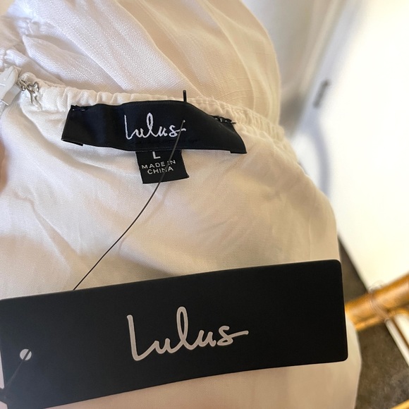 New Lulus Feeling the Sunshine White Tie-Back Flutter
Sleeve Mini Dress - Picture 4 of 12